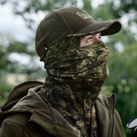 SEELAND Tagus Face Cover - InVis MPC Camo Green