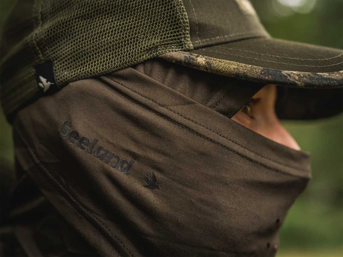 SEELAND Tagus Face Cover - Pine Green