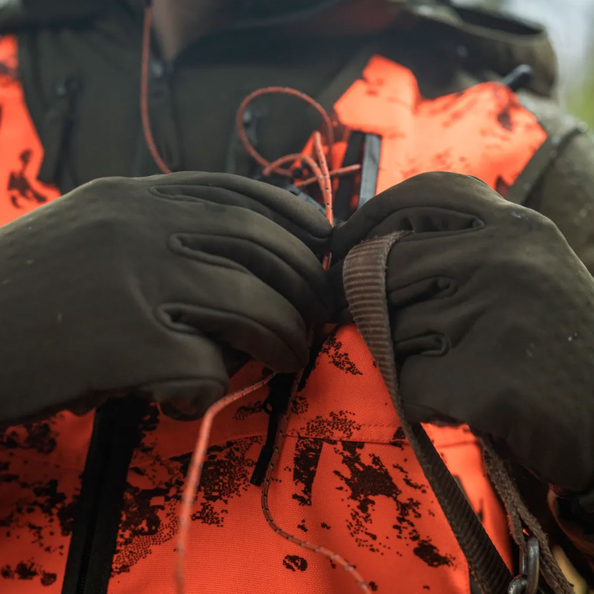 SEELAND Target Gloves - Pine Green