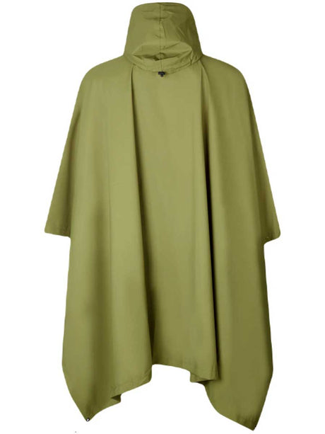 SEELAND Taxus Packable Rain Poncho - Martini Olive Seeland
