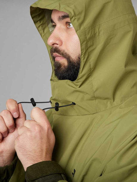 SEELAND Taxus Packable Rain Poncho - Martini Olive Seeland