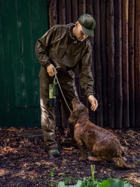 SEELAND Taxus Rain Set - Men's Waterproof Jacket & Trousers - Pine Green