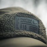 SEELAND Teddy Fold Down Cap - Pine Green