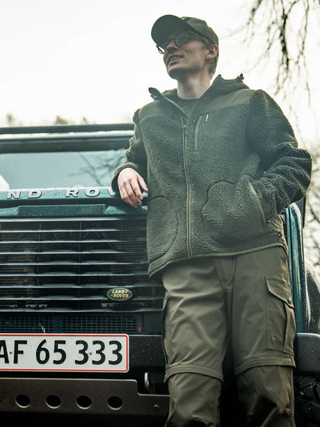SEELAND Thaw Fleece Jacket - Mens - Grizzly Brown