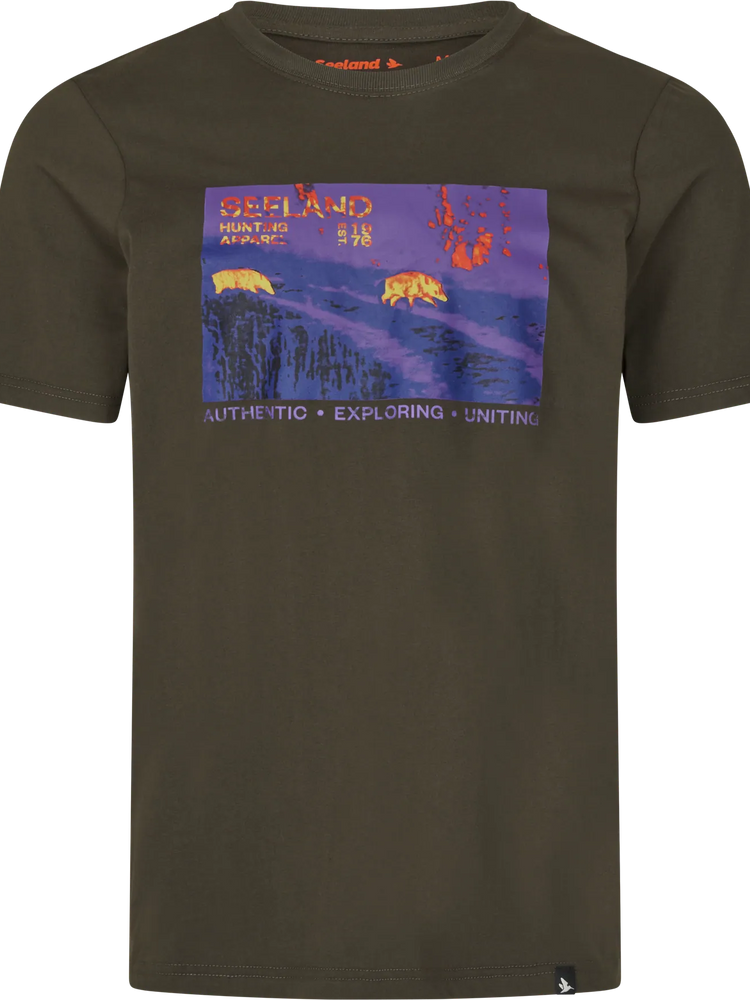 SEELAND Thermal T-Shirt - Men's - Pine Green - image 1