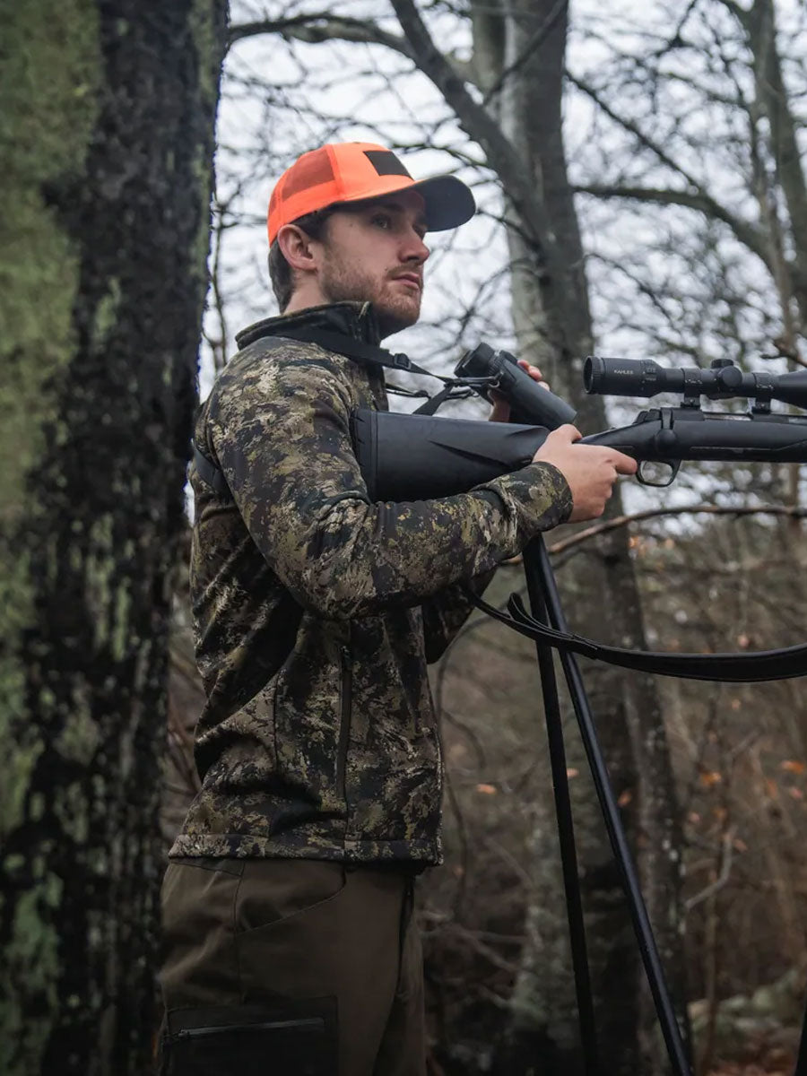 SEELAND Tidal Camo Fleece Jacket  - Mens - InVis MPC Green