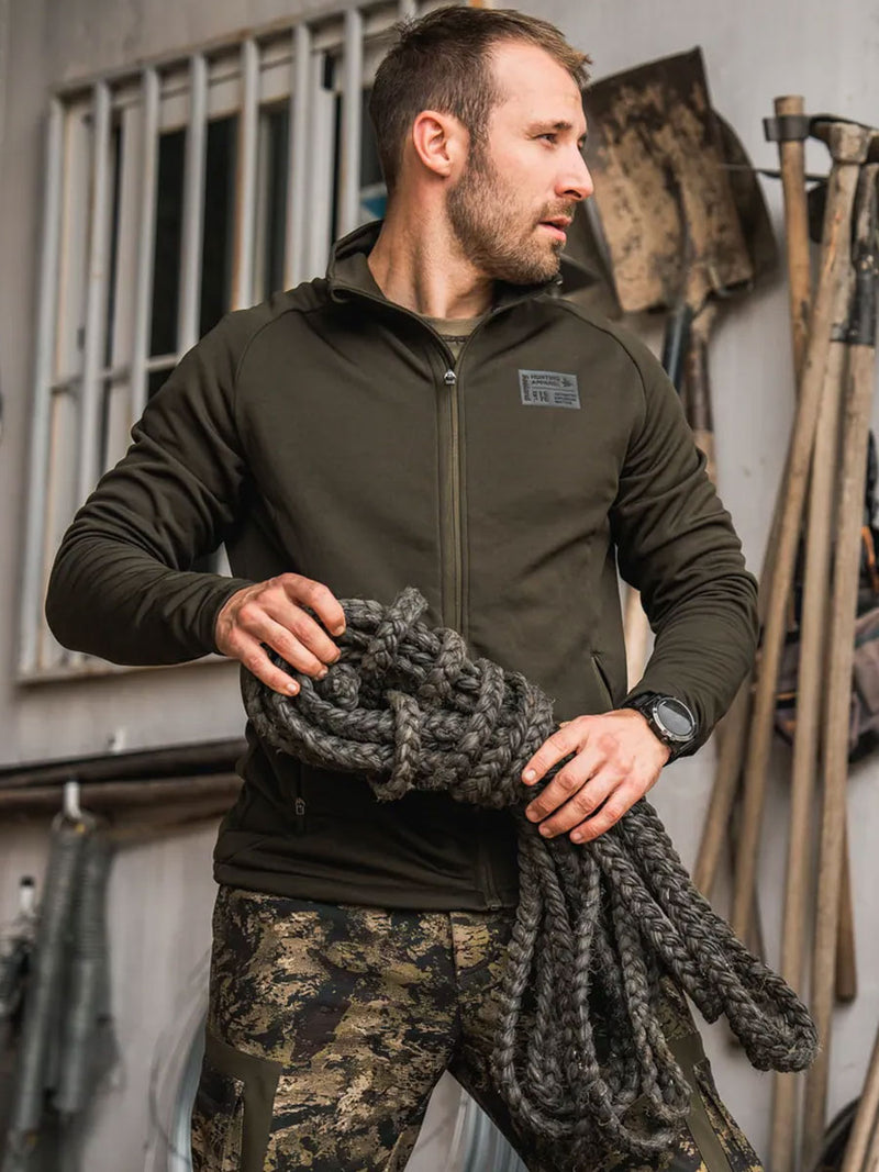 SEELAND Tidal Fleece Jacket - Mens - Pine Green