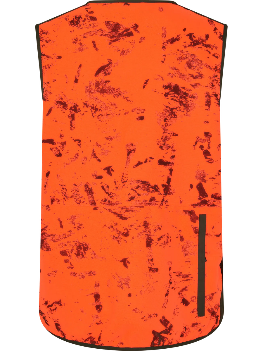 SEELAND Trax Blaze Waistcoat - Mens - Orange Blaze InVis MPC