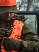 SEELAND Trax Blaze Waistcoat - Mens - Orange Blaze InVis MPC