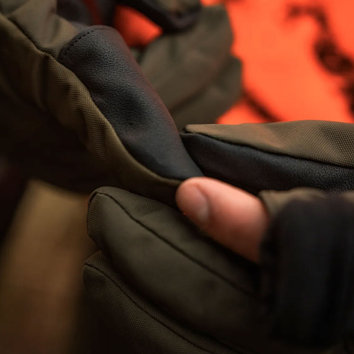 SEELAND Trigger Fold-Back Gloves - Pine Green