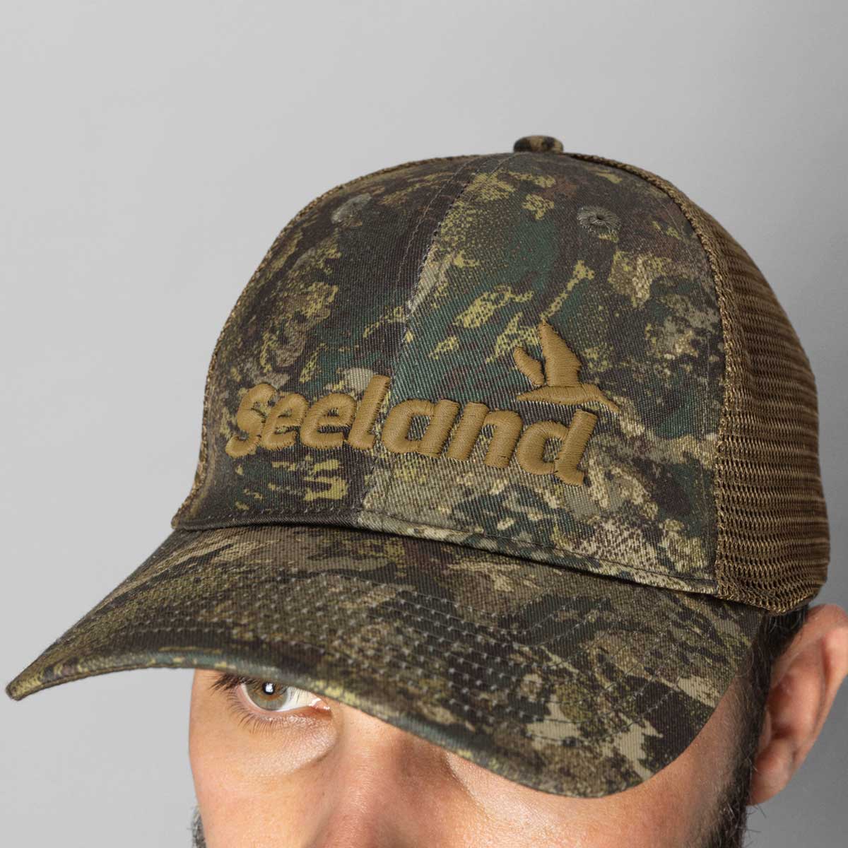 SEELAND Tuff Trucker Cap - InVis MPC Green