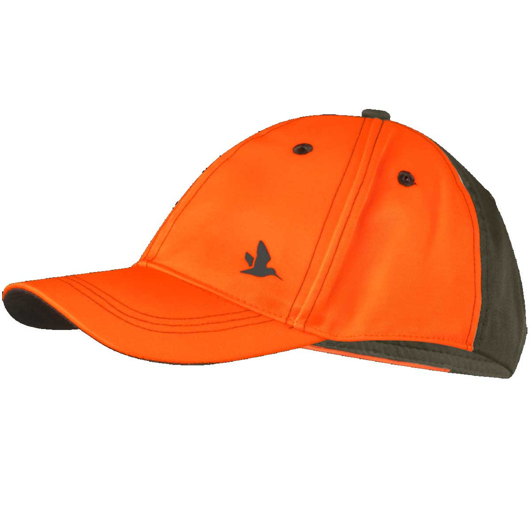 SEELAND Venture Cap - Pine Green/Hi-Vis Orange