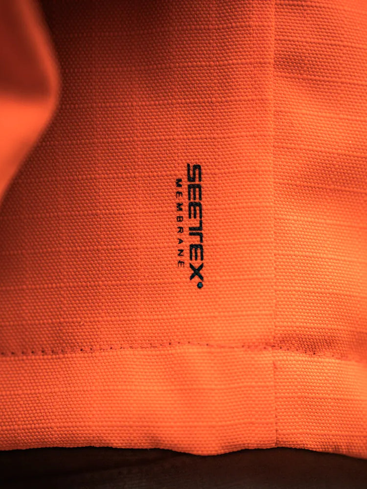 SEELAND Venture Serac Jacket - Mens - Orange Blaze - SEETEX lining detail