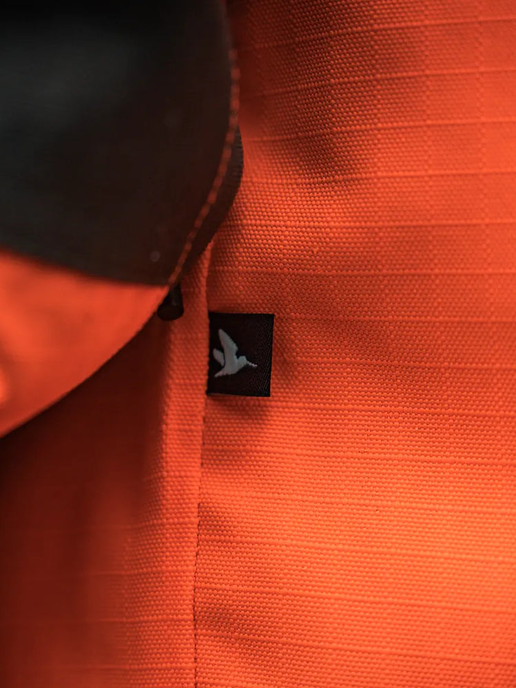 SEELAND Venture Serac Jacket - Mens - Orange Blaze - internal Seeland label detail