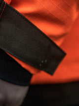 SEELAND Venture Serac Jacket - Mens - Orange Blaze - storm cuff detail
