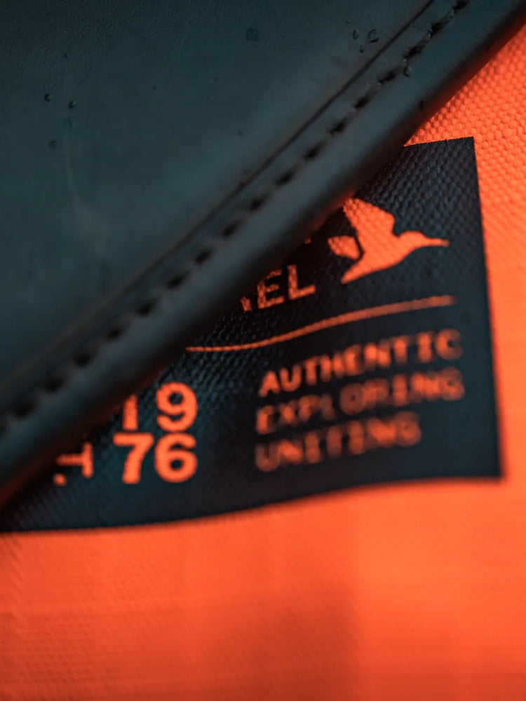 SEELAND Venture Serac Jacket - Mens - Orange Blaze - size label detail