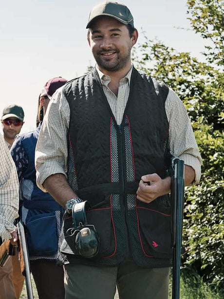 SEELAND Skeet II Waistcoat - Mens - Black