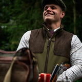 SEELAND Wenlock Shooting Waistcoat - Mens - Light Pine