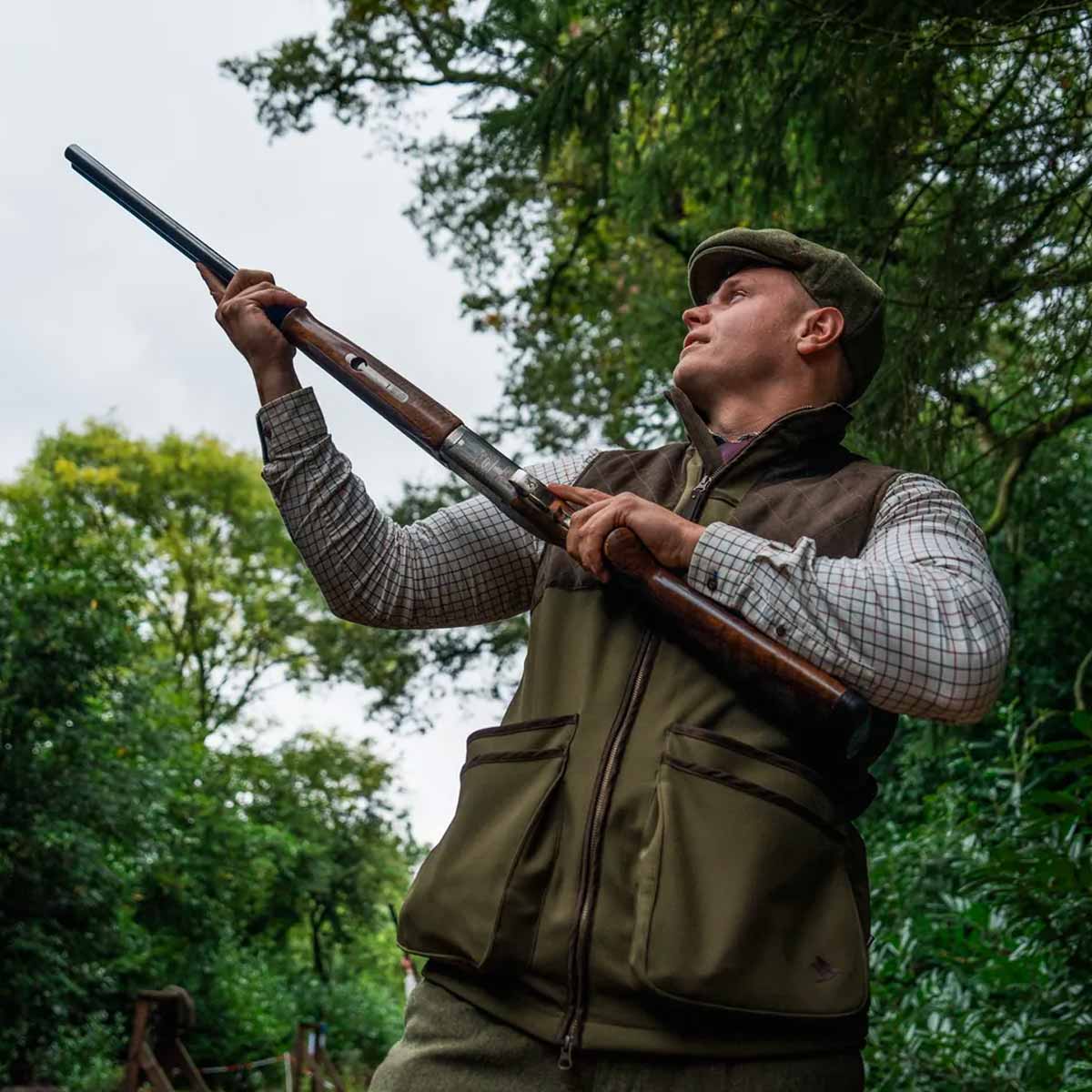 SEELAND Wenlock Shooting Waistcoat - Mens - Light Pine