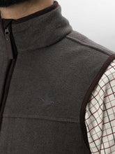 Load image into Gallery viewer, SEELAND Woodcock Earl Fleece Waistcoat - Mens - Dark Grey Melange
