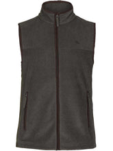 Load image into Gallery viewer, SEELAND Woodcock Earl Fleece Waistcoat - Mens - Dark Grey Melange
