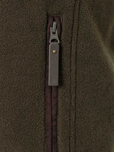 Load image into Gallery viewer, SEELAND Woodcock Earl Fleece Waistcoat - Mens - Pine Green Melange
