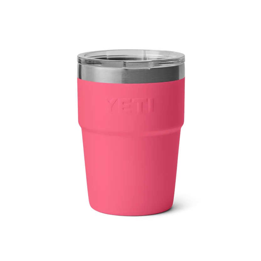YETI Rambler 16 OZ (473ml) Stackable Cup With Magslider Lid - Tropical Pink YETI