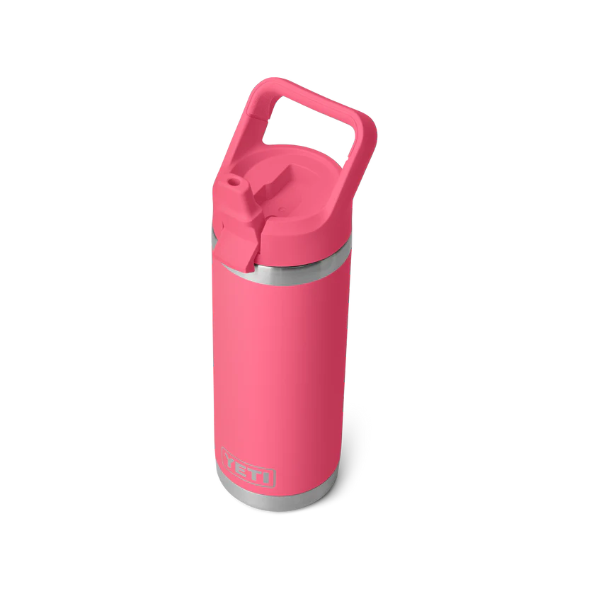 YETI Rambler 18 OZ (532ml) Bottle With Straw Cap - Tropical Pink