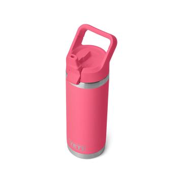 YETI Rambler 18 OZ (532ml) Bottle With Straw Cap - Tropical Pink