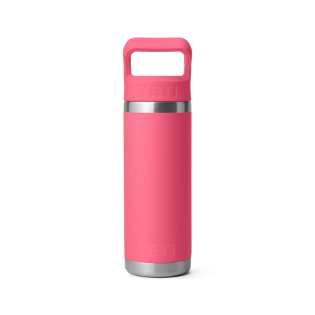 YETI Rambler 18 OZ (532ml) Bottle With Straw Cap - Tropical Pink