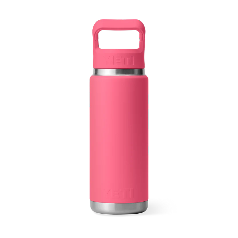 YETI Rambler 26 OZ (769ml) Bottle With Straw Cap - Tropical Pink