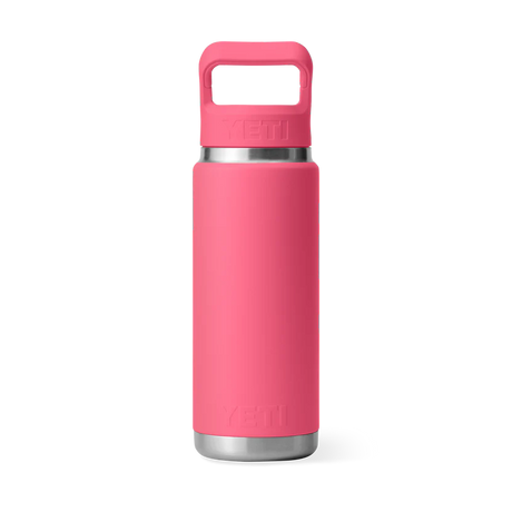 YETI Rambler 26 OZ (769ml) Bottle With Straw Cap - Tropical Pink