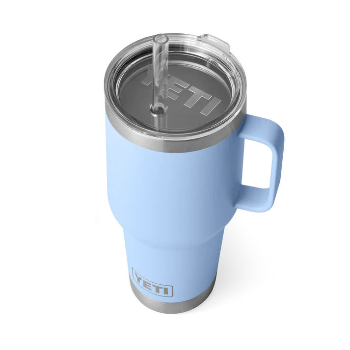 YETI Rambler 35 OZ (994ml) Straw Mug With Straw Lid - Big Sky Blue