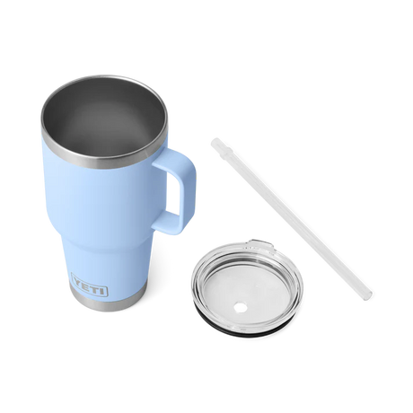 YETI Rambler 35 OZ (994ml) Straw Mug With Straw Lid - Big Sky Blue