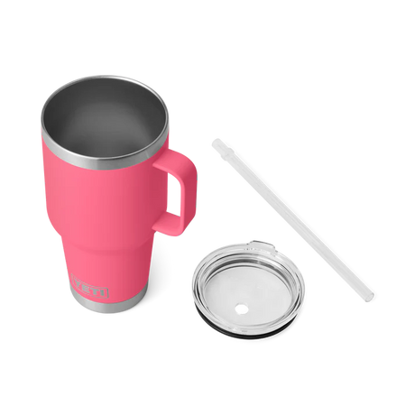 YETI Rambler 35 OZ (994ml) Straw Mug With Straw Lid - Tropical Pink