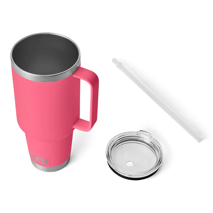 YETI Rambler 42 OZ (1242ml) Straw Mug With Straw Lid - Tropical Pink