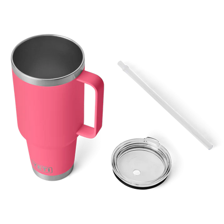 YETI Rambler 42 OZ (1242ml) Straw Mug With Straw Lid - Tropical Pink