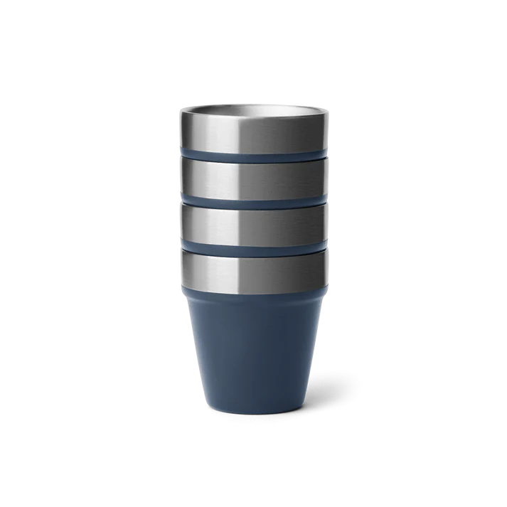 YETI Shot Glasses With Carrying Case - Navy