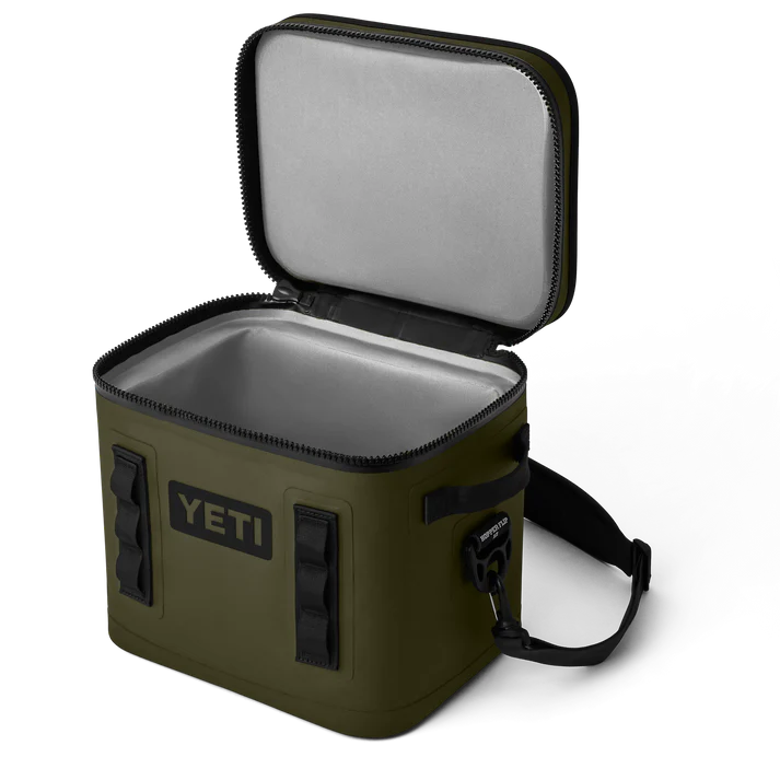 YETI Hopper Flip 12 Waterproof Leakproof Fabric Cooler Bag - Olive