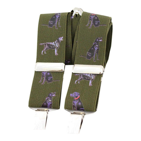 Soprano Labrador Green 35mm X Style Braces