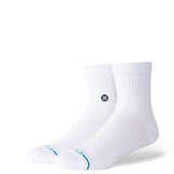 STANCE Icon Quarter Sports Socks - 3 Pack – White