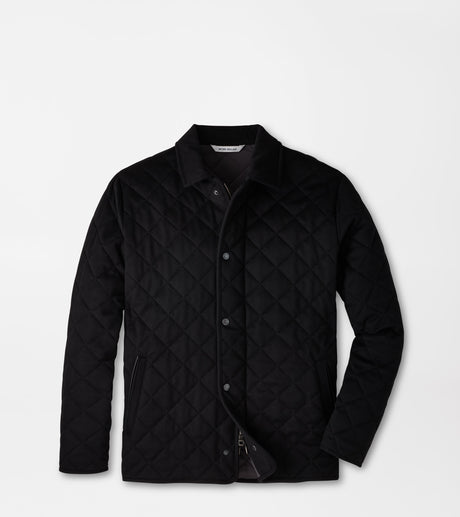 Peter Millar 25th Anniversary Cashmere Suffolk Jacket in Black