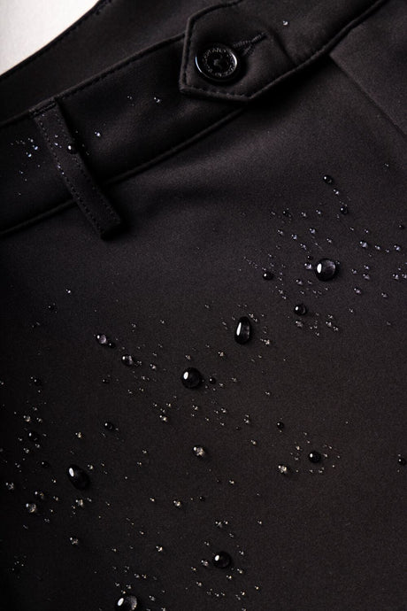 SUNDERLAND Morzine Technical Lightweight Showerproof Golf Trousers - Mens - Black Sunderland