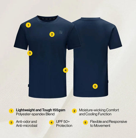 SWAZI Argali Active Short Sleeve T-Shirt - Men's
