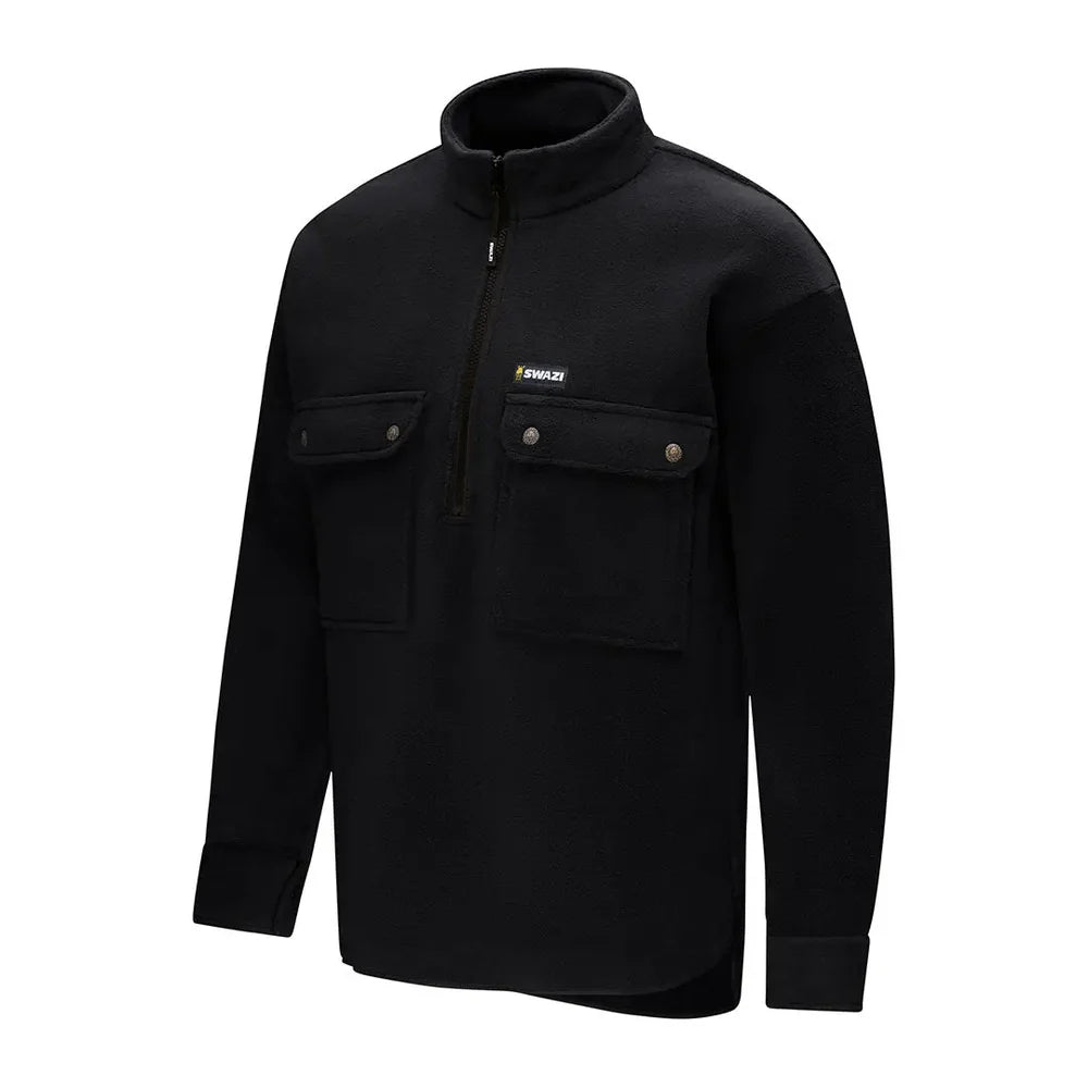 SWAZI Back 40 Shirt Fleece - Mens - Black