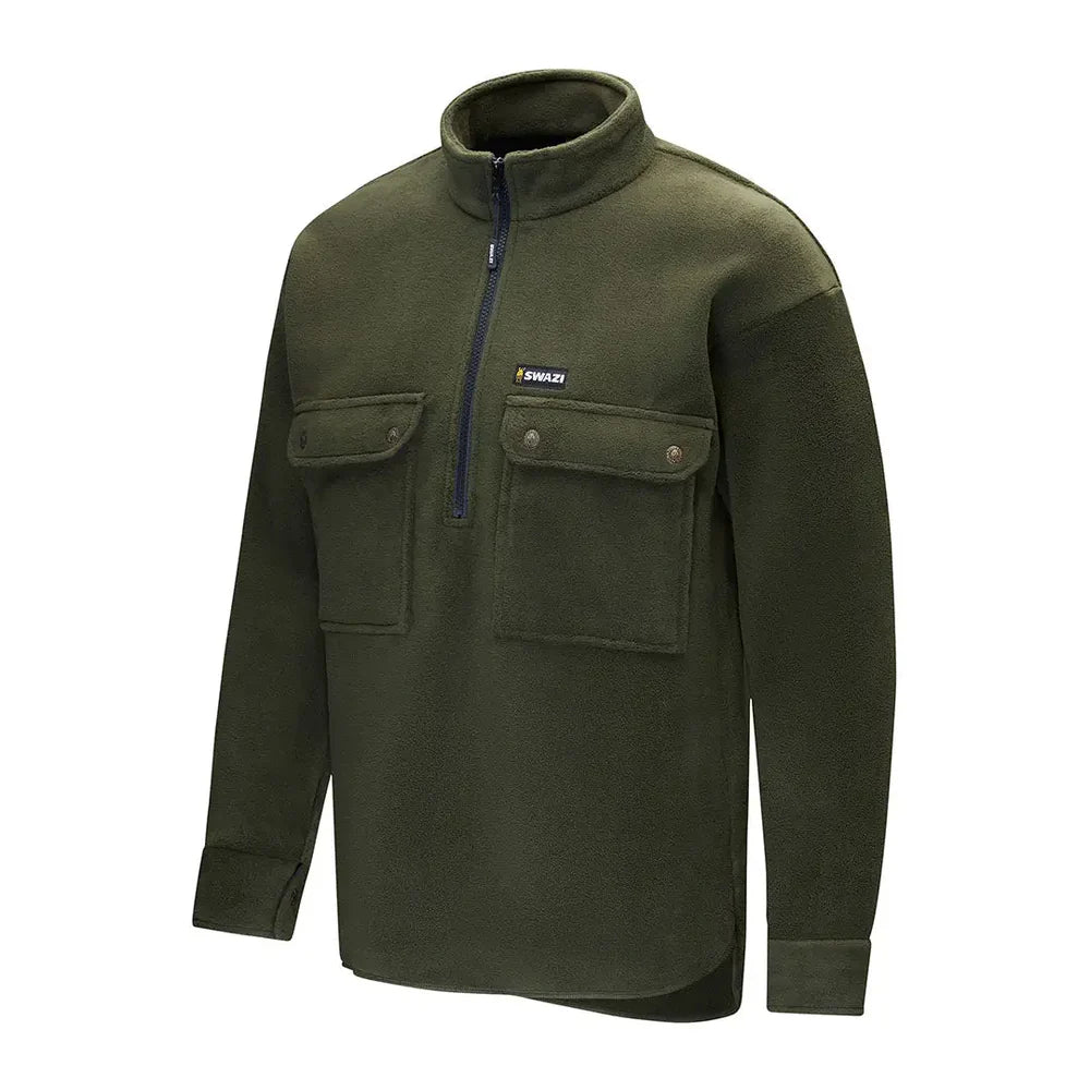 SWAZI Back 40 Shirt Fleece - Mens - Olive