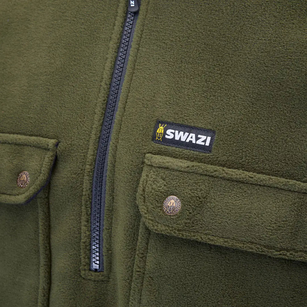 SWAZI Back 40 Shirt Fleece - Mens - Olive
