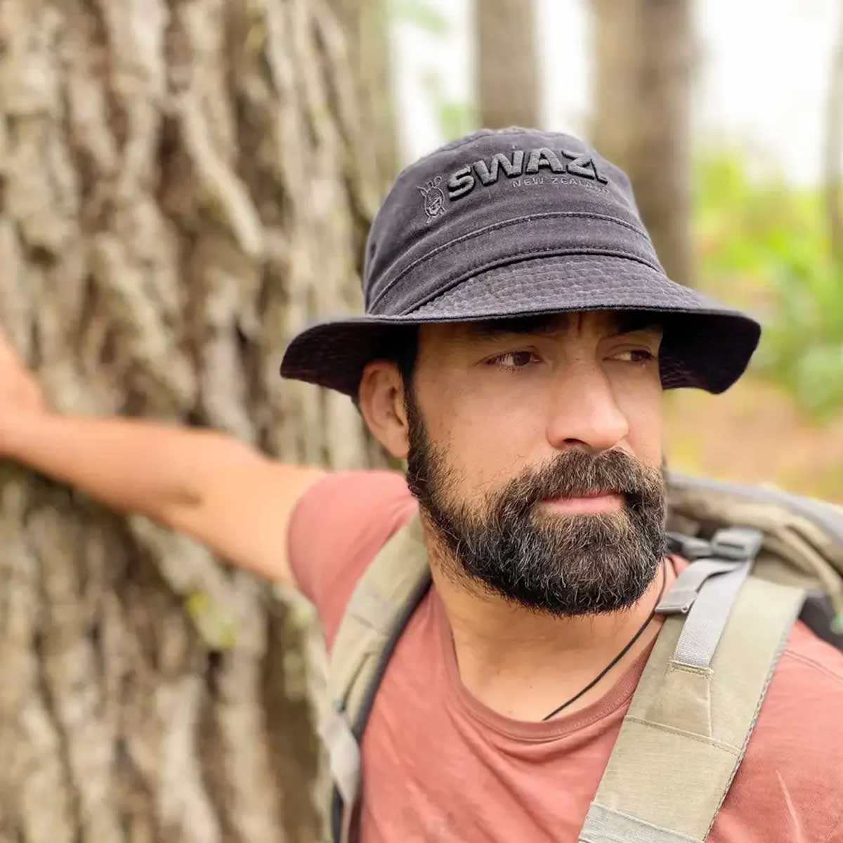 SWAZI Bucket Hat - Black