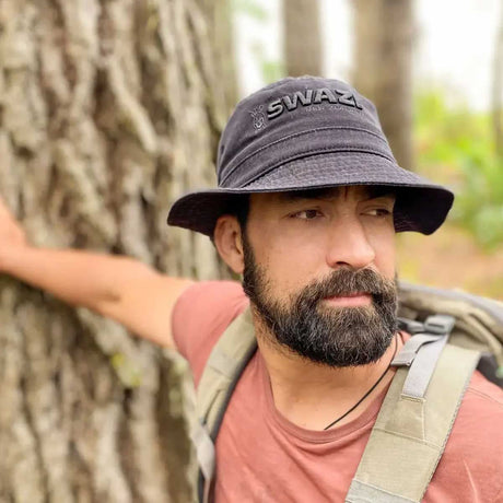 SWAZI Bucket Hat - Black