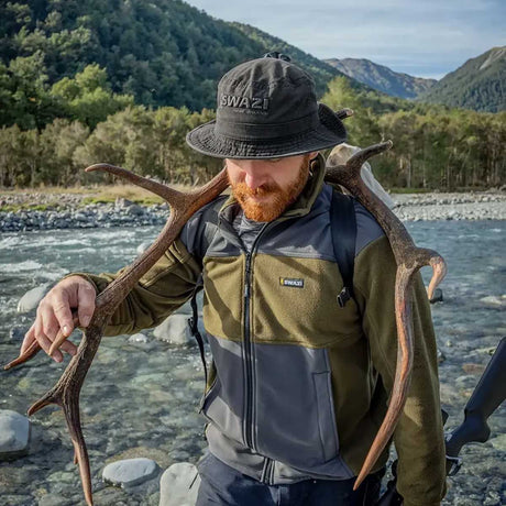 SWAZI Bucket Hat - Black